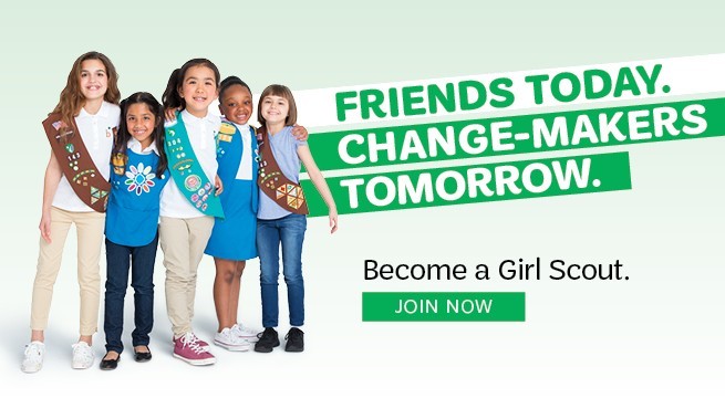 Lead like a Girl Scout! Sign up today